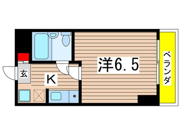 第一ファミールビルの物件間取画像